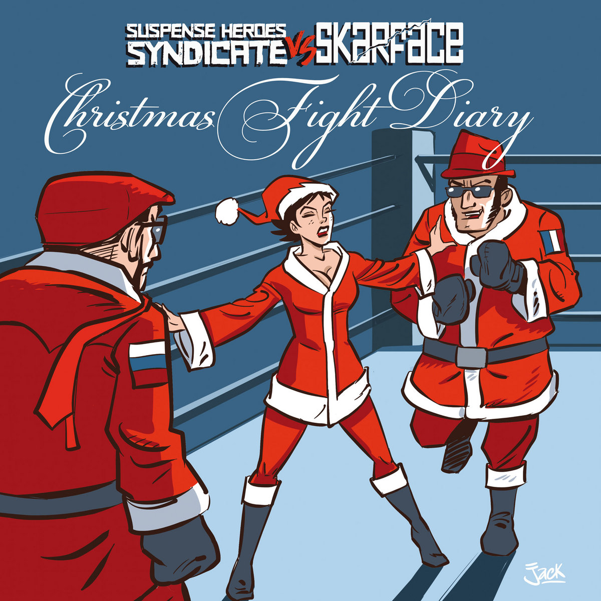 SUSPENSE HEROES SYNDICATE / SKARFACE – Christmas Fight Diary EP
